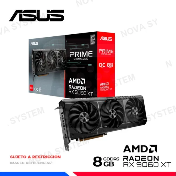 ASUS VGA ASUS PRIME RADEON RX 9060 XT 8GB GDDR6 OC Edition