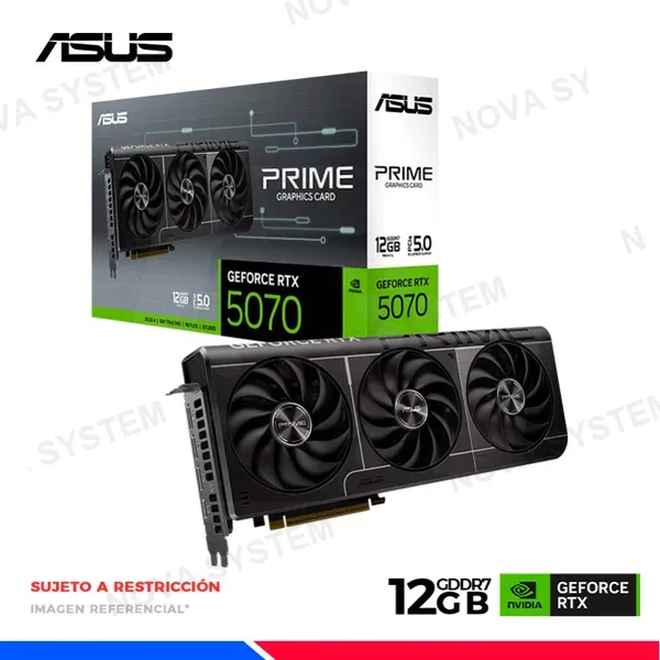 ASUS VGA ASUS PRIME GEFORCE RTX 5070 12GB GDDR7 OC EDITION