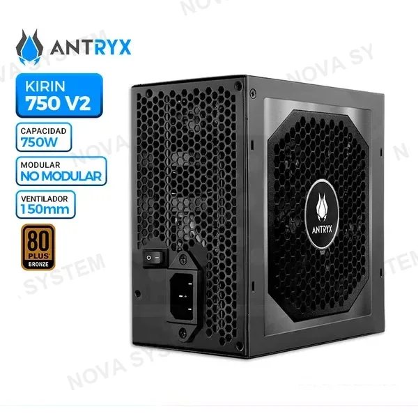 ANTRYX FUENTE DE PODER ANTRYX KIRIN V2 750W 80 PLUS BRONZE