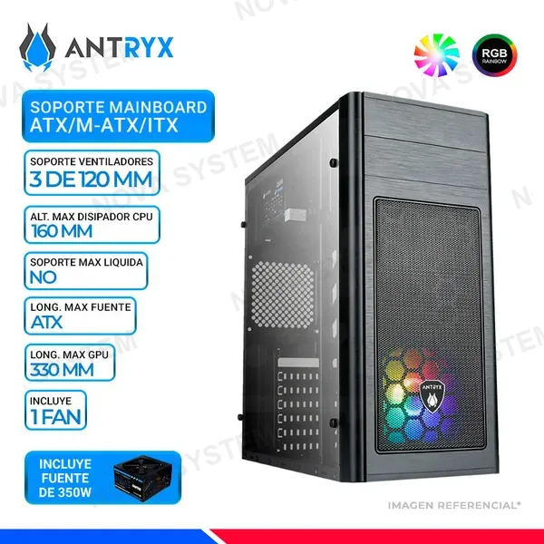 ANTRYX CASE ANTRYX ELEGANT 680, F/350W, RGB