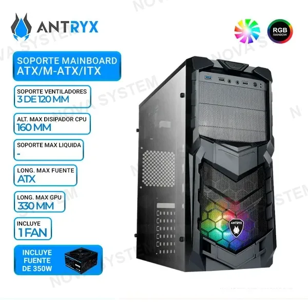 ANTRYX CASE ANTRYX ELEGANT 670, F/350, RGB
