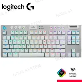 LOGITECH TECLADO GAMING LOGITECH G915 X LIGHTSPEED TKL, INALAMBRICO, RGB, WHITE