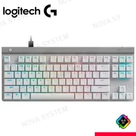LOGITECH TECLADO GAMING LOGITECH G515 TKL, LIGHTSYNC RGB, WHITE