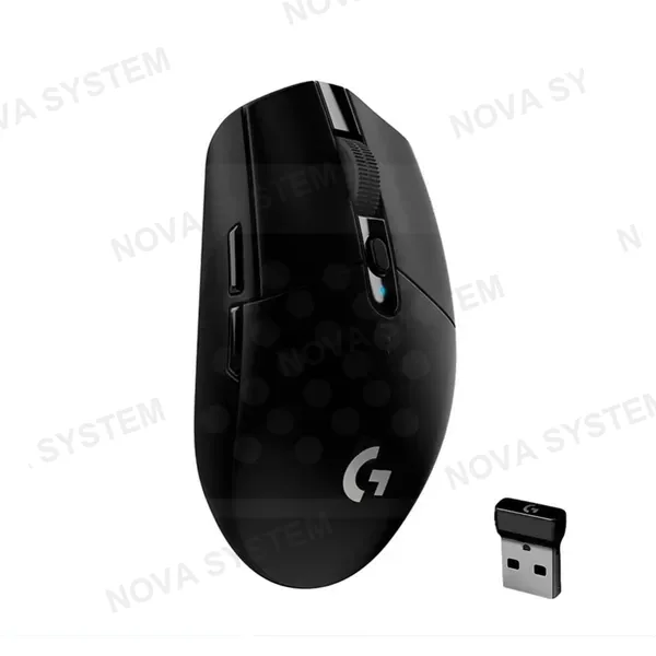LOGITECH MOUSE GAMING LOGITECH G305 LIGHTSPEED WIRELESS BLACK