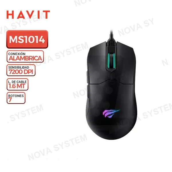 HAVIT MOUSE HAVIT GAMENOTE MS1014, RGB