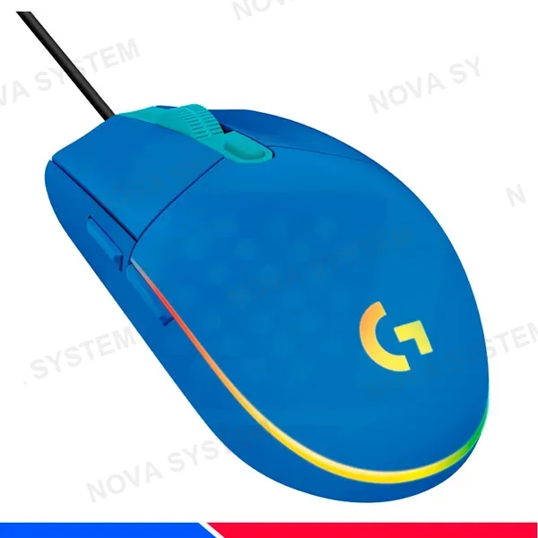 LOGITECH MOUSE GAMING LOGITECH G203 LIGHTSYNC RGB BLUE