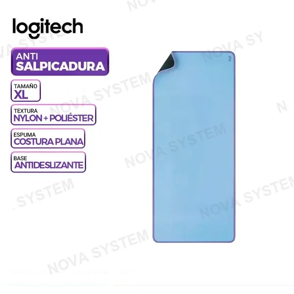 LOGITECH PAD MOUSE LOGITECH ANTI SALPICADURA, LILA