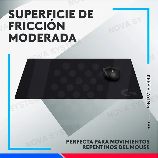 LOGITECH PAD MOUSE LOGITECH G640 CLOTH LARGE BLACK