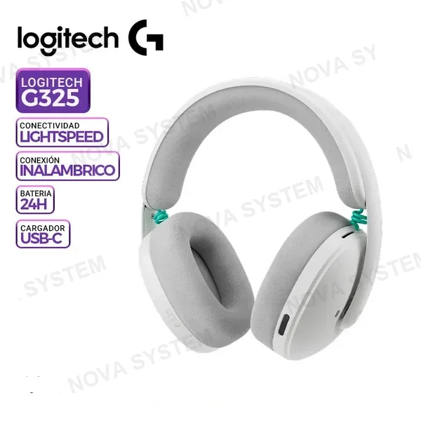 LOGITECH AURICULAR LOGITECH G325, INALAMBRICO, WHI