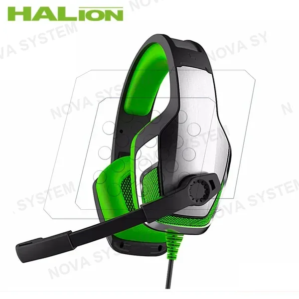 HALION HEADSET GAMER USB HALION HA-M900 VERDE