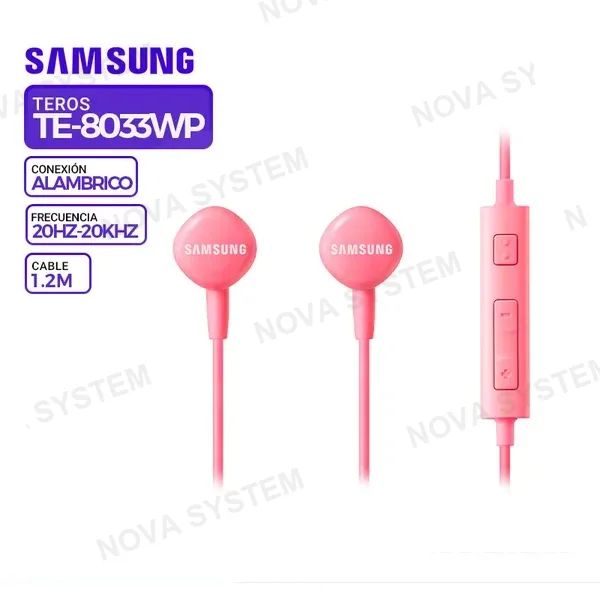 SAMSUNG AUDIFONOS SAMSUNG HS130 PINK