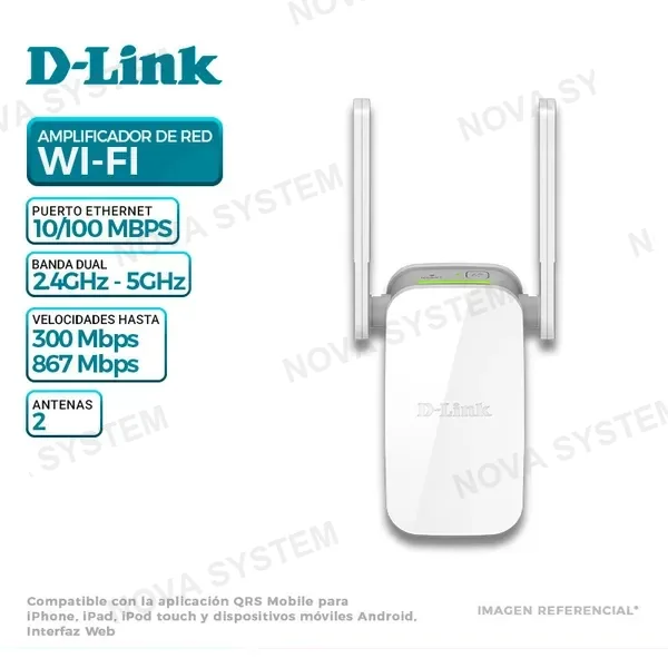 D-LINK D-LINK DAP-1610, AMPLIFICADOR DE RED WI-FI AC1200
