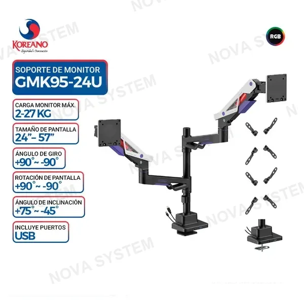 SOPORTE PARA MONITOR KOREANO GMK95-24U