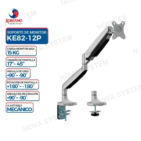 SOPORTE PARA MONITOR KOREANO KE82-12P
