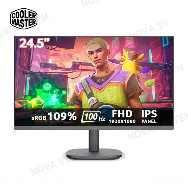 COOLER MASTER MONITOR GAMING COOLER MASTER GA2501, 24.5" IPS, FHD, 100Hz, 1ms