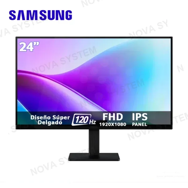 SAMSUNG Monitor Samsung Essential S3 S24F320GAN, 24" IPS, FHD, 120Hz, 5ms