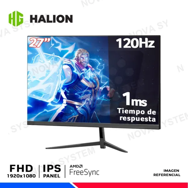 HALION MONITOR HALION HS-2712FF, 27" IPS, FHD, 120Hz, 1ms, FreeSync