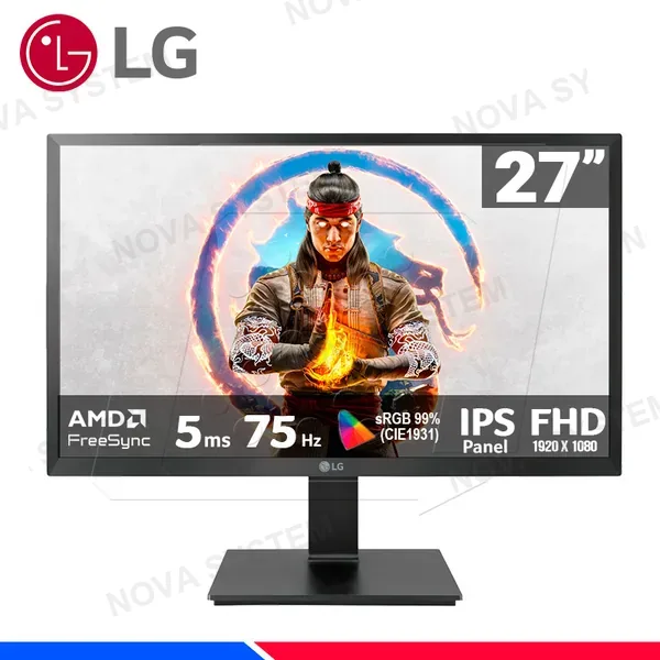 LG MONITOR LG BUSINESS 27BK550Y-B, 27" IPS, FHD, 75Hz, 5ms