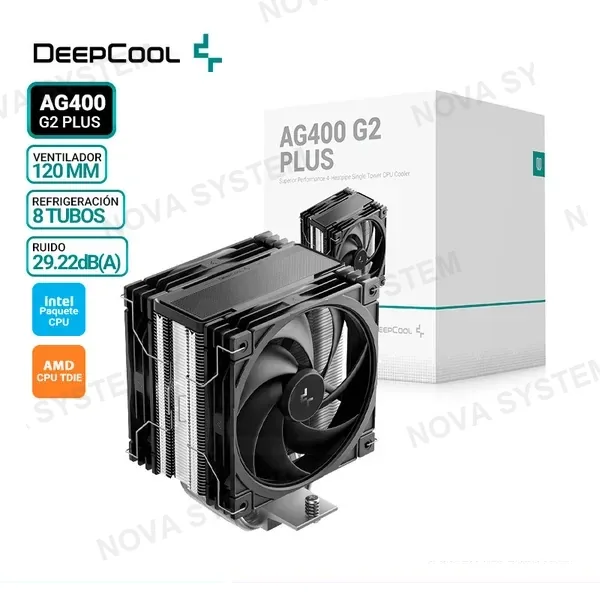 DEEPCOOL COOLER DE PROCESADOR DEEPCOOL AG400 G2 PLUS