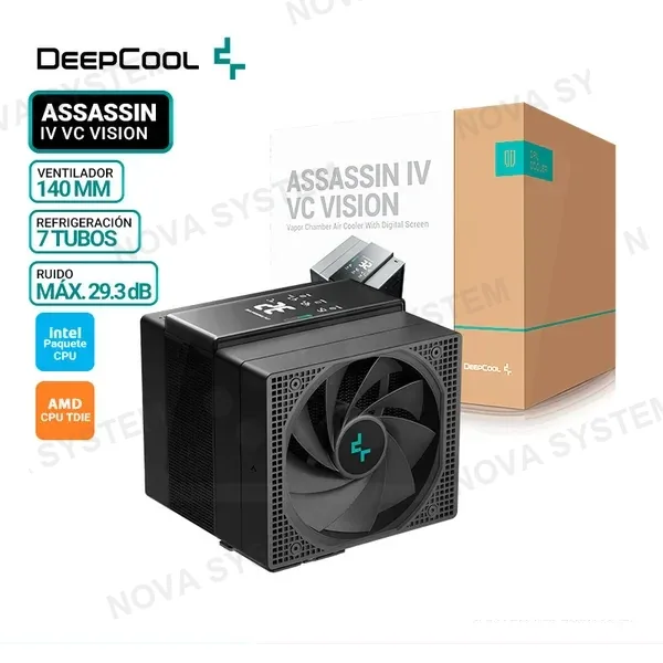 DEEPCOOL COOLER DE PROCESADOR DEEPCOOL ASSASSIN IV VC VISION