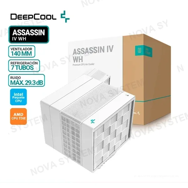 DEEPCOOL COOLER DE PROCESADOR DEEPCOOL ASSASSIN IV WH