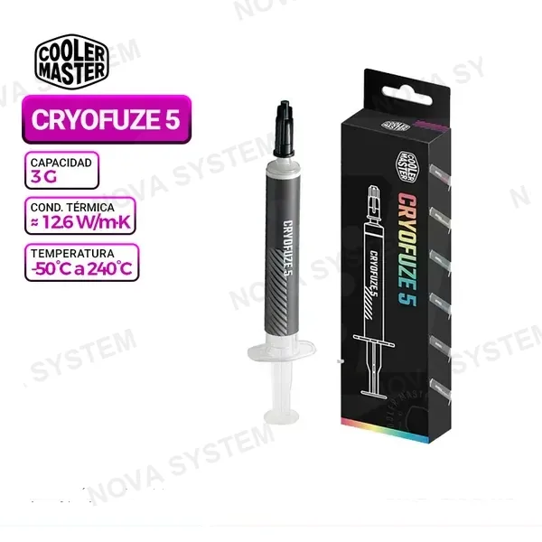COOLER MASTER PAASTA TERMICA COOLER MASTER CRYOFUZE 5 WHITE