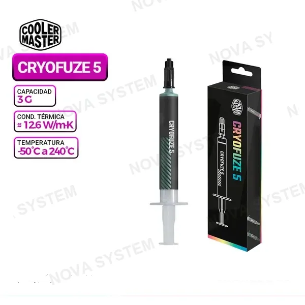 COOLER MASTER PASTA TERMICA COOLER MASTER CRYOFUZE 5 GREEN