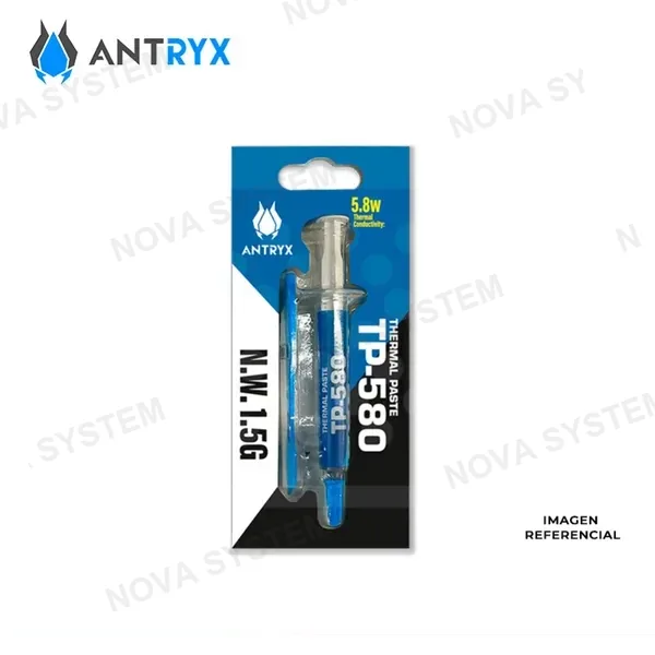 ANTRYX PASTA TERMICA ANTRYX TP-580, 1.5 GRAMOS