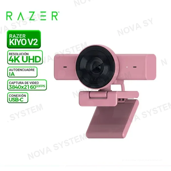 RAZER CÁMARA RAZER KIYO V2 4K CON IA QUARTZ