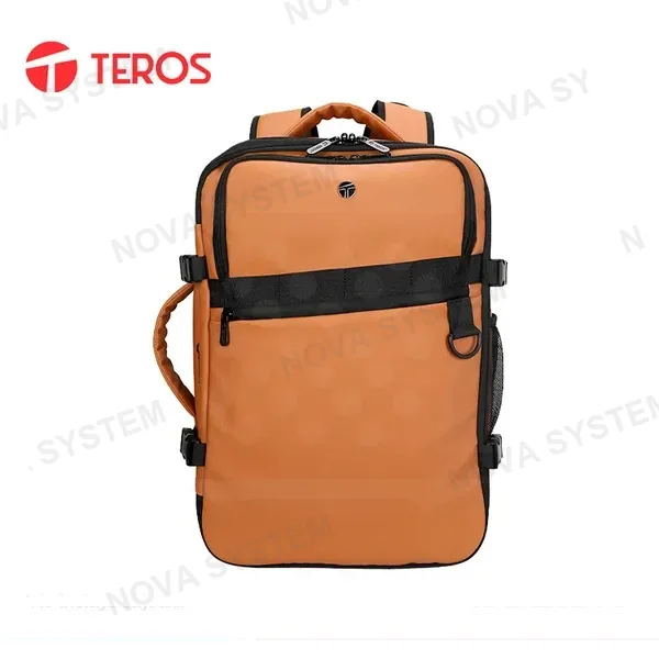 TEROS MOCHILA TEROS TE-9038BW, POLIESTER, 15.6" MARRON