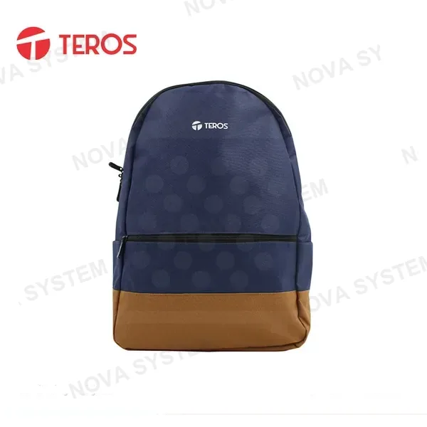 TEROS MOCHIL ATEROS TE-ACS9019, POLIESTER, 15.6", Azul/Marron
