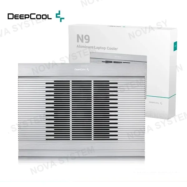 DEEPCOOL COOLER DE LAPTOP DEEPCOOL N9 SILVER, ALUMINIO
