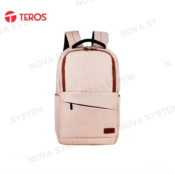 TEROS MOCHILA TEROS TE-ACS9012, POLIESTER, 15.6" BEIGE