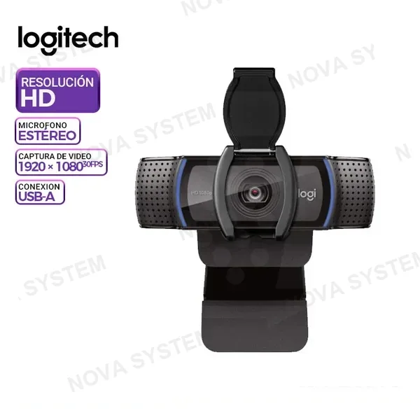 LOGITECH CAMARA WEB LOGITECH C920S PRO HD