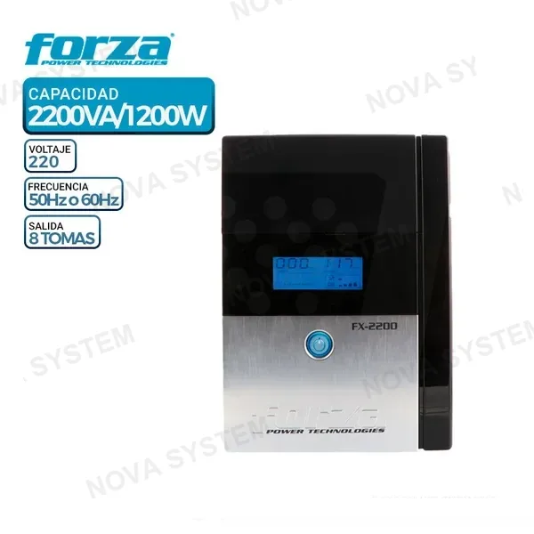 FORZA UPS FORZA SMART FX-2200LCD-U, 2200VA/1200W.