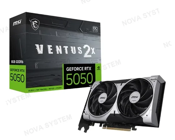MSI TARJETA DE VIDEO, MSI, RTX 5050 8GB VENTUS 2X OC