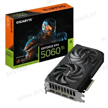 GIGABYTE TARJETA DE VIDEO, GIGABYTE, WINDFORCE RTX 5060TI 8GB GDDR7