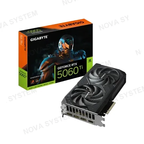 GIGABYTE TARJETA DE VIDEO, GIGABYTE, WINDFORCE RTX 5060TI 8GB GDDR7R