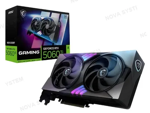 MSI TARJETA DE VIDEO, MSI, GAMING OC RTX 5060TI 8GB GDDR7 OC