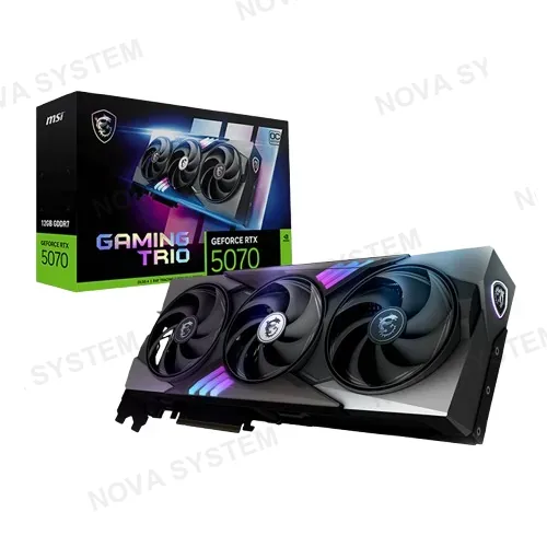 MSI TARJETA DE VIDEO MSI RTX 5070 GAMING TRIO 12GB GDDR7 OC