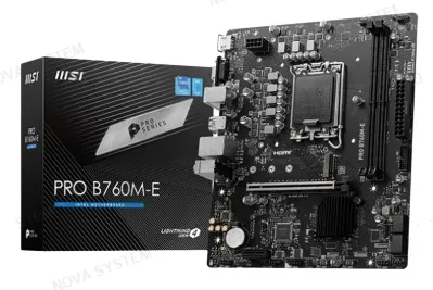 MSI MBB, MSI, B760M-E LGA 1700 2DIMMS DDR5 HMDI DP