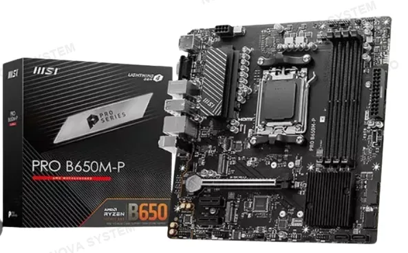 MSI MBB, MSI, AMD AM5 PRO B650M P S/V/L DDR5 4 DIMM