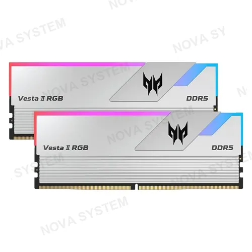 PREDATOR MEMORIA RAM PREDATOR VESTA II RGB 32GB (2X16) 6000MHZ CL32 WH