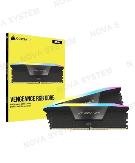 CORSAIR MEMORIA RAM CORSAIR VENGEANCE 32GB(2x16) 6000MHZ DDR5 BK
