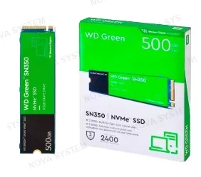 WESTERN DIGITAL SSD, WD, GREEN M.2 SN350 500GB 2400MB/S