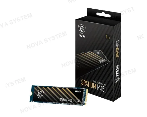 MSI SSD MSI SPATIUM M450 M.2 1TB GEN 4X4 NVME 3600MB/s