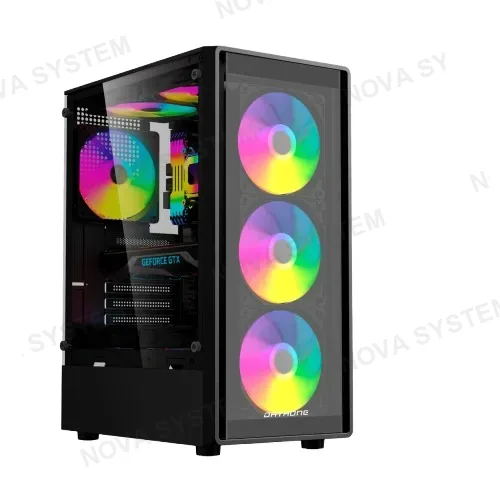 DATAONE CASE GAMER ATX DATAONE ZIGMA G02 4FANS RGB USB 3.0