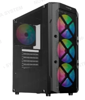 CASE VIBRANT ENKORE 5005 GAMER USB3 4FAN S/FUENTE