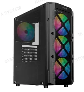 CASE ENKORE WINNER ENK 5002 4FAN LED S/FUENTE