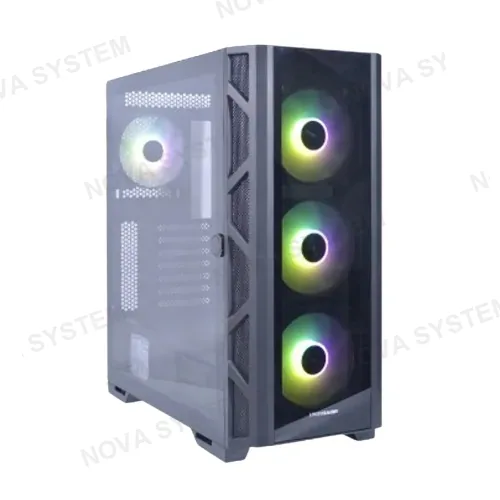 IFORGAME CASE ATX GAMER IFORGAME X2 VIDRIO 4FAN RGB ATX